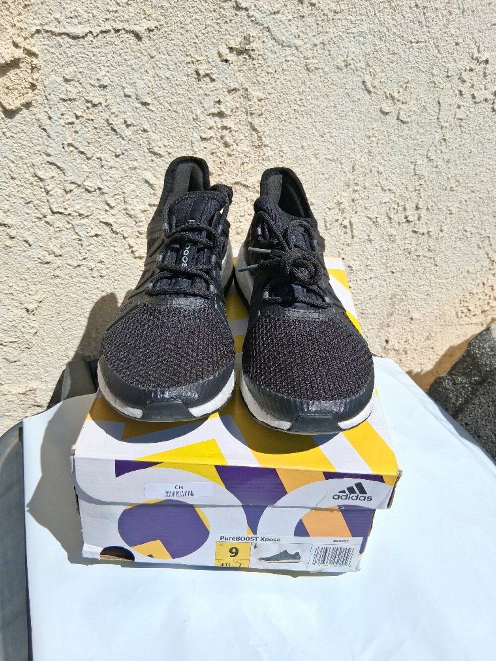 Adidas PureBoost Xpose Black Womens 9 BB6097 New in Box